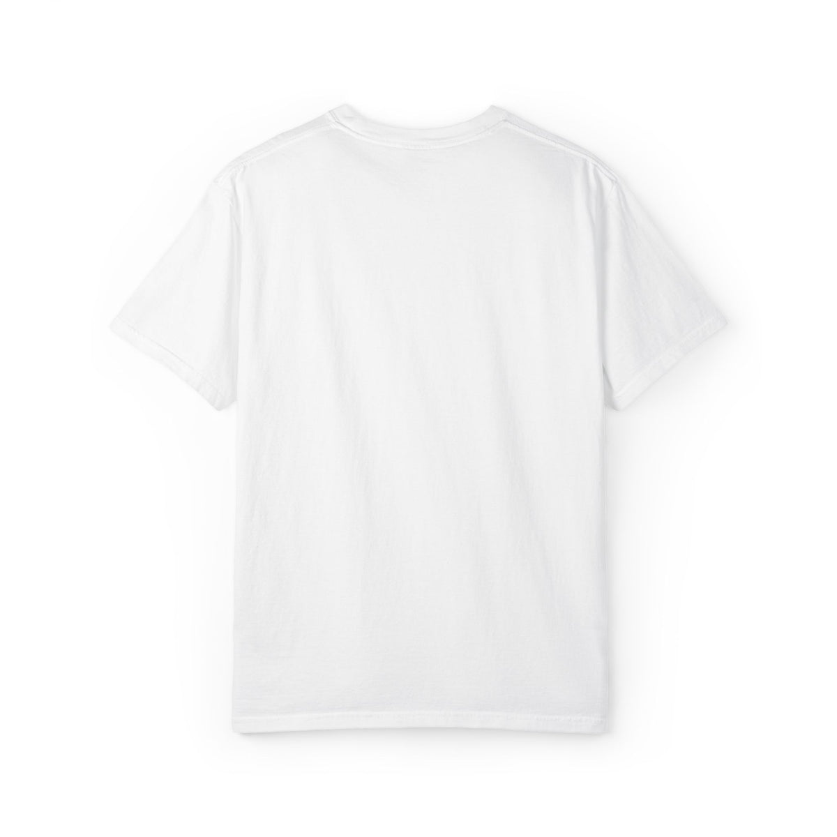 White Black Cloud garment-dyed T-shirt, back view